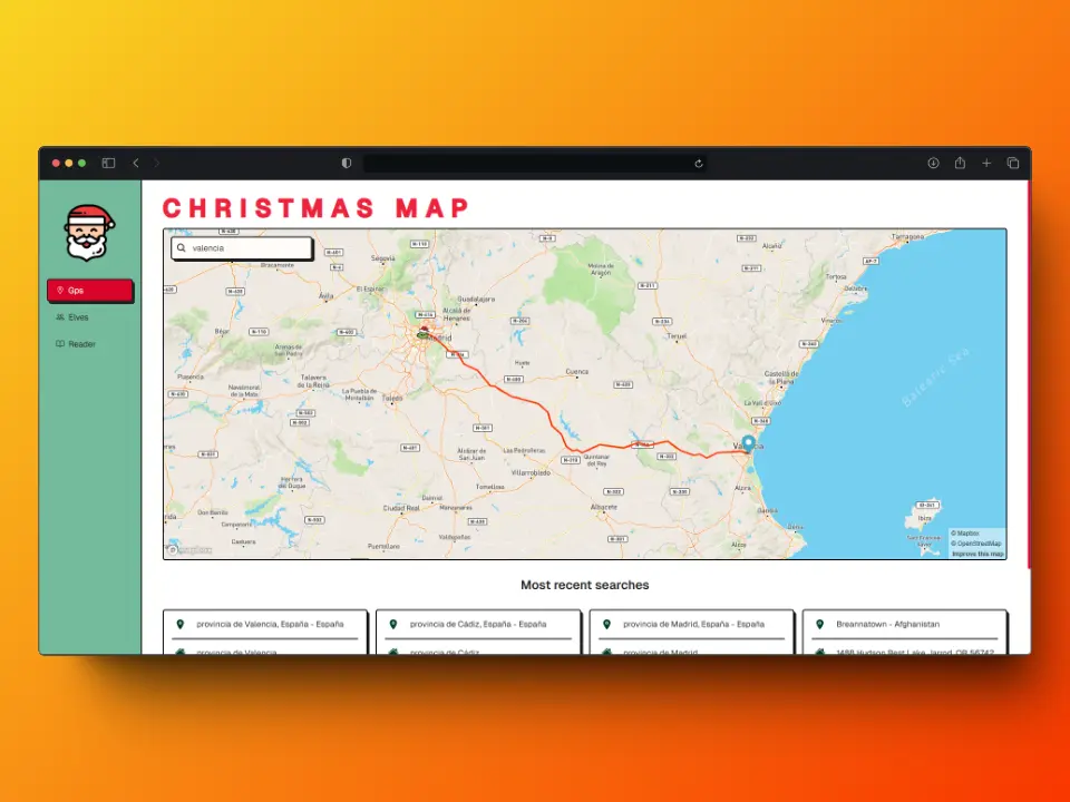 Devathon Santa Dashboard